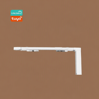 Kits de système de rideaux intelligents automatiques LifeLibero OEM, moteur de rideau électrique intelligent Tuya WiFi pour maison intelligente, hôtel, appartement