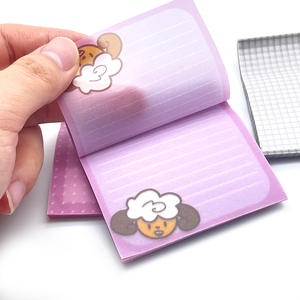 Marque-pages de bureau en vinyle personnalisés de haute qualité, bloc-notes autocollants avec un design mignon pour les lecteurs, pour la parfumerie et l'utilisation de rouges à lèvres - Product Image 6