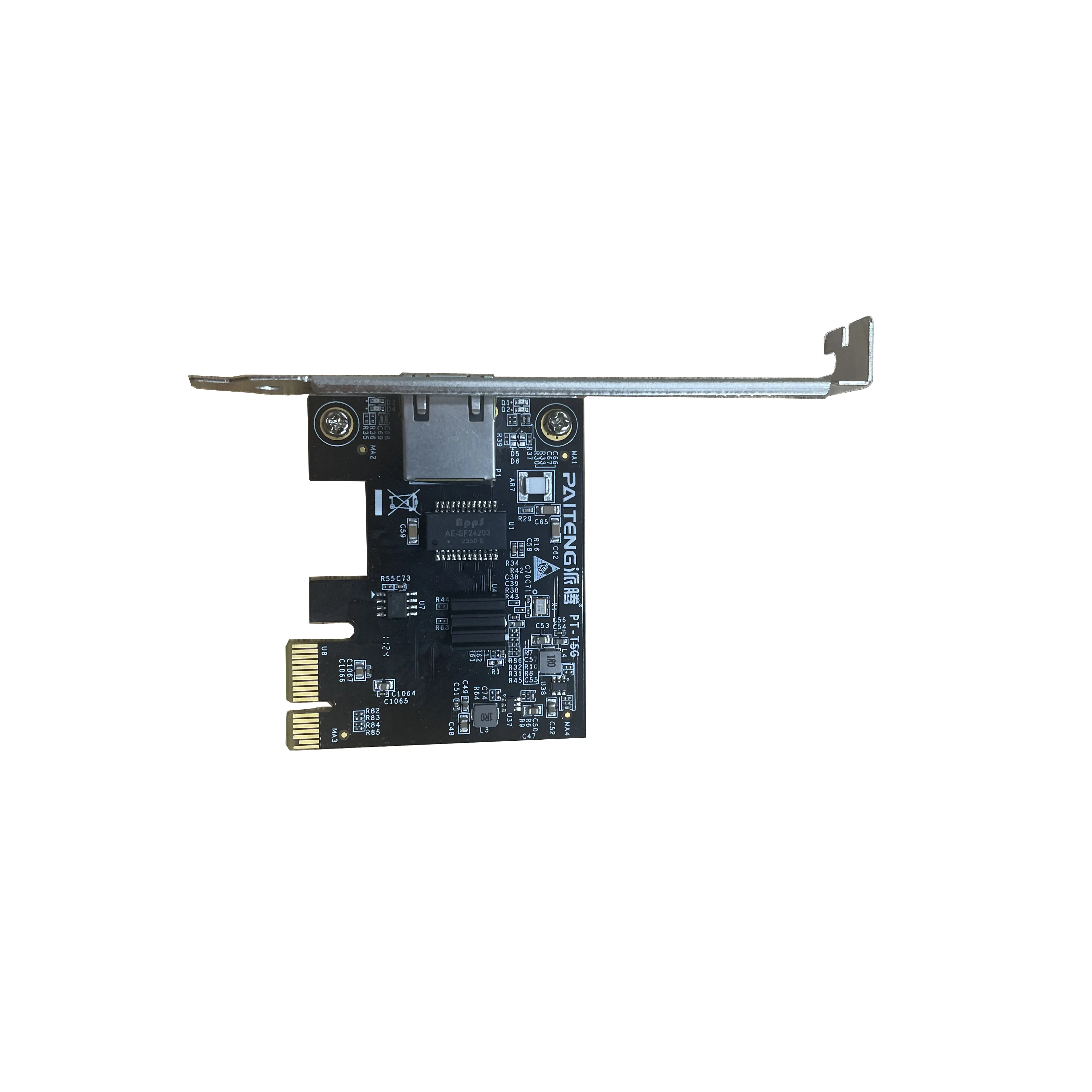 Realtek RTL8126 5G Single RJ45 Port PCI Express X1 Network Adapter with Low Profile Bracket