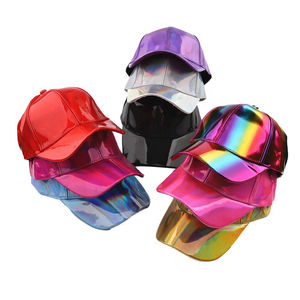 Venta al por mayor de fábrica, gorra de béisbol láser de seis paneles para escenario callejero, nueva tendencia, versión ligera, ajustable, ajustada, estilo deportivo, impermeable - Product Image 1