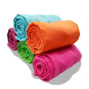 多色激光印刷超大环保快干定制标志微纤维健身房运动毛巾手工礼品毛巾