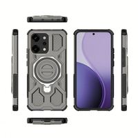Étui antichoc élégant pour OPPO Reno 13/14/K12S/K13 et iQOO Z10 Turbo - Support d'anneau métallique en gros
