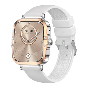 Reloj Inteligente con Pantalla Táctil HK82 con Bluetooth, Reloj de Pulsera para Mujer, Compatible con Teléfonos iOS y <span class=keywords><strong>Android</strong></span> - Product Image 2
