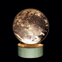 Lampe Enfants Enfants Dessin Animé Contrôle Tactile Humeur Vintage Led Veilleuse