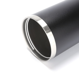 Vaso Térmico de Acero Inoxidable de Doble Pared con Asa Plegable, Tapa Antiderrames y Boquilla Única, 20oz/30oz, Ideal para Conducir - Product Image 2