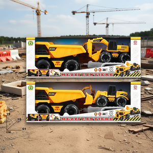 Véhicules de chantier avec lumières et sons 51 cm pour enfants de 3 ans et plus - Product Image 3