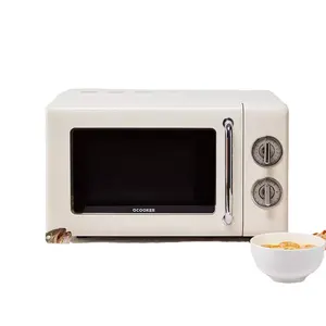 YOUPIN OCOOKER Retro Meja Putar Microwave Oven CR-WB01B 20L Kapasitas Tinggi Perlindungan Radiasi Microwave Oven