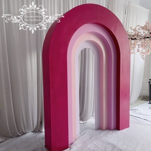 Розовые Свадебные разноцветные уникальные фоны из ПВХ - Product Image 6