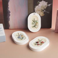 Diffuseur de parfum rectangulaire suspendu en cire gypseuse, sachet parfumé pour la maison, décoration intérieure, avec arôme longue durée, libération de parfum sur 3 mois
