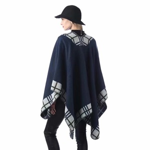 Gran oferta de chal de Pashmina de Jacquard de invierno para mujer, cárdigan de Cachemira cálido, capa Poncho para viajes, bufandas tradicionales de invierno, chales - Product Image 5