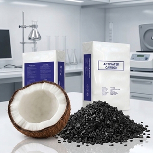 Charbon actif 100 % coque de noix de coco pour l'exploitation minière de l'or, valeur d'adsorption de l'iodine 1000 mg/g ANS YK-G - Product Image 2