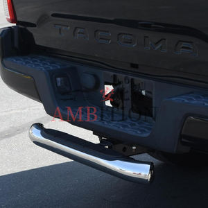 AMBITION Vente chaude Marchepied d'attelage rond de 3 pouces en acier inoxydable pour attelage de <span class=keywords><strong>remorque</strong></span>, très poli, pour attelage de 2 pouces, finition chromée brillante - Product Image 4