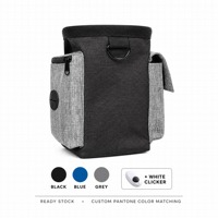 Accessoires d'entraînement d'agilité en plein air en nylon écologique pour chiens, sac de rangement pour friandises pour animaux de compagnie