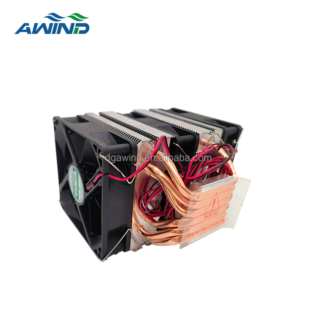 Lowprofile 4 Pin Lga1700 air Cpu Cooler Cooling 6 Copper Heatpipes Heatsink Radiator with a Fan for Pc Intel Lga 1700