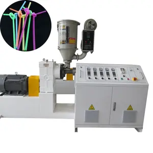 automation China Plastic PP PE Drinking Straw Machine extrusion production line