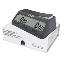 LEAP PQ9921 Horloge populaire à grand écran dgt pour jeu d'échecs avec horloge Byo-yomi