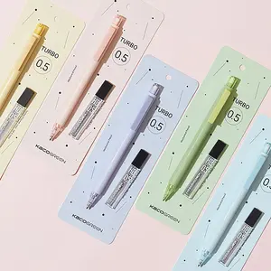KACO توربو متعددة اللون برميل الميكانيكية أقلام ، لطيف باستيل أقلام 0.5 مللي متر مع 1 أنبوب HB الرصاص الغيارات