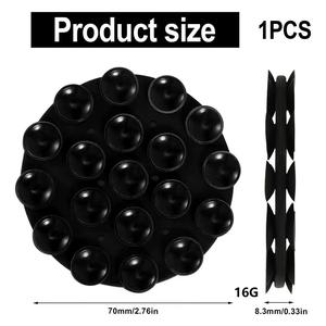 Support de téléphone en silicone à double aspiration de 19 tasses Support de téléphone à aspiration forte mains libres Support mural pour danser <span class=keywords><strong>Tiktok</strong></span> - Product Image 2