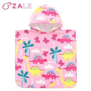Peignoir de plage ZALE M en <span class=keywords><strong>polaire</strong></span> double face, <span class=keywords><strong>cape</strong></span> de plage pour enfants, pour usage intérieur/extérieur - Product Image 1