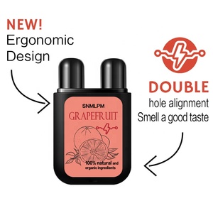 Inhalateur nasal double SNMLPM OEM à marque privée, saveurs florales de jasmin et menthe poivrée, rafraîchissant, anti-ronflement, aide à l'aspiration nasale - Product Image 3