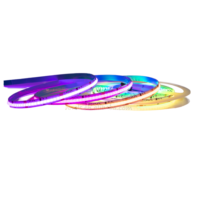 YN Starlight Premium RGB 5050 COB LED Strip Lights 60LED/M Flexible Magic IP20 12V Smart Color Changing No Light Point
