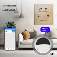 Traceur GPS intelligent étanche pour iOS avec longue autonomie, mini dispositif anti-perte pour animaux de compagnie, chiens, chats, enfants et personnes âgées - Plastique