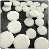Disque poreux en polypropylène PE HDPE PTFE, filtre à air en plastique pour batterie, filtration de gaz et de liquides OEM en PP fritté, 0,2 à 200 microns