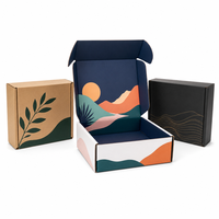 Boîte d'emballage personnalisée pour avion, boîte d'expédition en carton ondulé imprimée sur mesure pour l'e-commerce et l'expédition de cadeaux