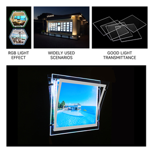 Hộp Đèn Led <span class=keywords><strong>Acrylic</strong></span> Gắn Tường Bảng <span class=keywords><strong>Menu</strong></span> Quảng Cáo Nhà Hàng Chống Nước Màn Hình Led Chiếu Sáng - Product Image 4