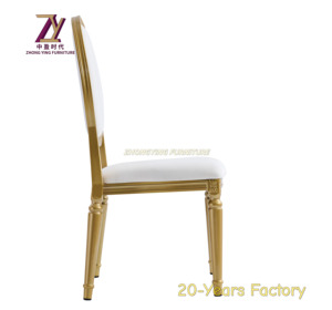 Sillas de comedor apilables simples elegantes del banquete para los acontecimientos de la boda para los hoteles - Product Image 4