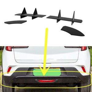 Per Opel <span class=keywords><strong>Mokka</strong></span> <span class=keywords><strong>e</strong></span> 2021-2025: Kit Carrozzeria Diffusore Labbro Paraurti Posteriore, Protezione Paraurti, Accessori Auto - Product Image 2