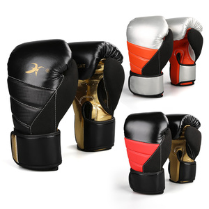 Gants de boxe professionnels pour adultes, Sanda Muay Thai Training Stretch 12 Oz/8oz pour fermeture Boks Eldiveni - Product Image 2