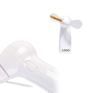 Ventilador LED Mini Personalizado con Luz Intermitente, Regalos Promocionales Portátiles, Ventilador de Mano con Mensaje LED y Logotipo - Product Image 3