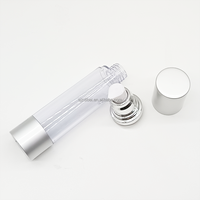 Flacon pompe sans air personnalisé 15ml 30ml 50ml 100ml Emballage cosmétique en plastique pour crème, lotion, sérum pour soins de la peau