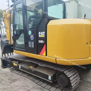 Hot CAT 308E Second Hand Used Excavator Machine Hydraulic Crawler Digger 90% New