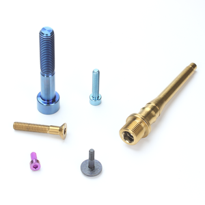 Parafusos de Titânio Coloridos Anodizados ODM OEM <span class=keywords><strong>M5</strong></span> M6 M8 M10 TC4 TA2 para Motocicletas, Náutica e Aeroespacial - Product Image 4