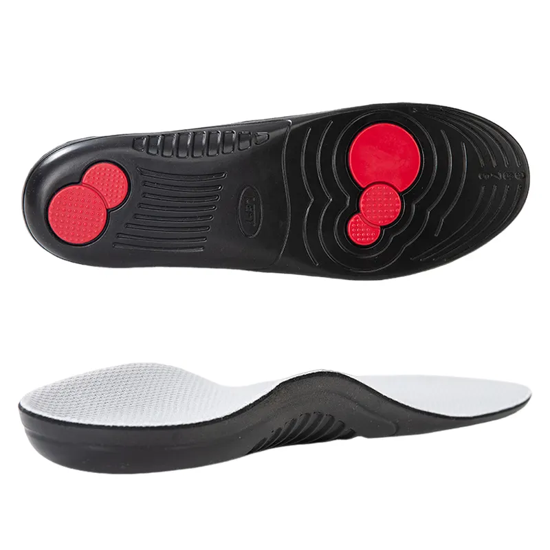 Semelles orthopédiques personnalisées Pieds plats Pronation de la douleur au talon Soulagement de la douleur au pied Semelles orthopédiques de confort pour la fasciite plantaire