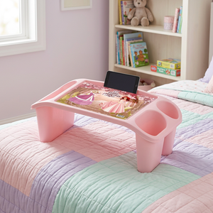 Princess Patterned Fireproof Plastic Multi-Compartment Heat Resistant Kids' <b>Table</b> European Design <b>Activity</b> Organization - Product Image 3