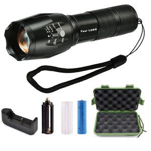 GEE-GEES ÉTOILE Offre Spéciale 18650 Rechargeable Zoomable <span class=keywords><strong>D</strong></span>'alliage <span class=keywords><strong>D</strong></span>'aluminium T6 LED HAUTE Luminosité Tactique LED LAMPE DE POCHE - Product Image 2
