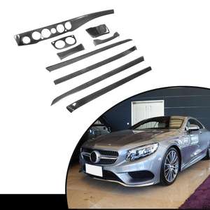 <span class=keywords><strong>W222</strong></span> Classe S In Fibra di Carbonio Auto Decorazione Cruscotto Copertura per Mercedes 2015 9 pz/set - Product Image 6