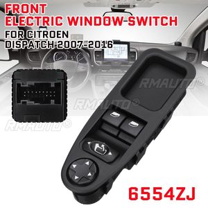 Botón de Control del Interruptor de Elevalunas Eléctrico para Automóvil 6554.ZJ para Fiat Scudo, Citroën Jumpy, Peugeot Expert y Master 2007-2016 - Product Image 1