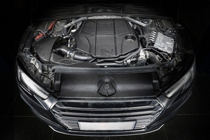 Система воздухозаборника из углеродного волокна для двигателя AUDI S4 S5 B9 3,0 T GTR - Product Image 2