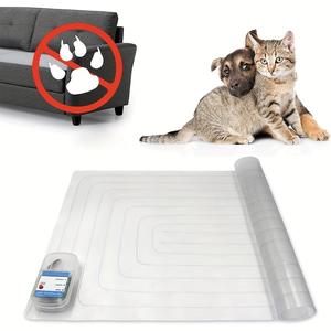 Protector de muebles de sofá cama seguro de baja potencia, alfombrilla eléctrica para mascotas para repeler gatos y perros - Product Image 3