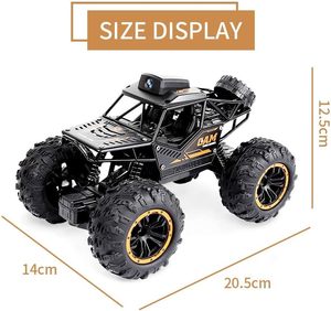 Coche RC de Aleación de Metal EPT 1:18 2.4G, Cámara HD 720P WIFI FPV, Control Remoto, SUV Acrobático, Juguetes de Escalada con Control por Radio - Product Image 5