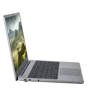 2022 Metall 15,6 Zoll flexibler Laptop AMD R5-4500U 4G 8G 16G RAM 128G 256G SSD mit beleuchteter Tastatur und Akku mit großer Kapazität