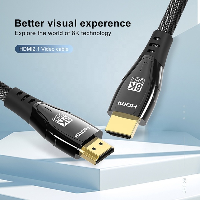 Xput 8K HDMI2.1 Male to Male Cable 48Gbps Double Ended HDMI Transmission Wire for Television