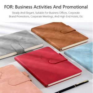 Customized Brand Journal Sewing Hardcover <b>Leather</b> <b>Diary</b> 360 Pages Thick Notebook with Embossed Custom Logo - Product Image 6