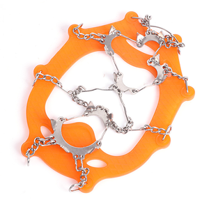 Anti Slip Stainless Steel 13 <b>Spikes</b> Crampons Traction <b>Snow</b> Grips Ice Cleats <b>for</b> Boots <b>Shoes</b> Women Men - Product Image 6