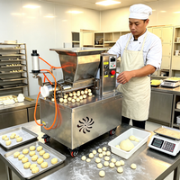 Machine de découpe automatique de pâte à biscuits et à pizza, petite et professionnelle, avec mouleuse et diviseuse électrique de boulettes de pâte pour la cuisine