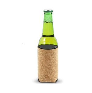 Funda de <span class=keywords><strong>Corcho</strong></span> para Latas y Botellas, <span class=keywords><strong>Aislante</strong></span> del Calor, Antideslizante, con Diseño de Madera Ecológico, Novedad en Venta - Product Image 3